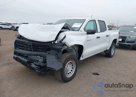 2025 Chevrolet Colorado 2Wd Wt from USA, damaged, VIN 1GCPSBEKXS1163847